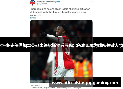 本·多克租借加盟英冠米德尔斯堡后展现出色表现成为球队关键人物